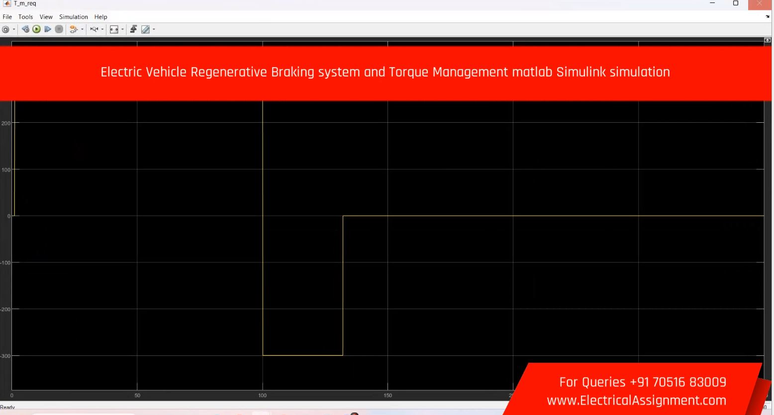 Thermal Management of PMSM Electric Vehicle Powertrain - MATLAB Simulink screenshot 6
